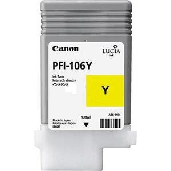 Náplň CANON PFI-106, 6624B001 žlutá (130 ml)