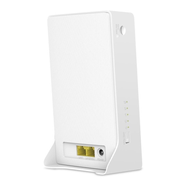 Mercusys MB112-4G WiFi4 router (N300, 4G LTE, 2,4GHz, 1x100Mb/s LAN/WAN,1x100Mb/s LAN,1xnanoSIM)