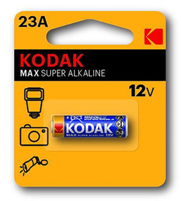 Baterie jednorázová alkalická, speciální, A23, 12V, Kodak, blistr, 1-pack, KOD-23A, alkalická?v=1755898805