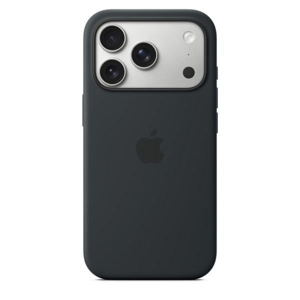 iPhone 17 Pro Silicone Case with MS – Black?v=1758577206