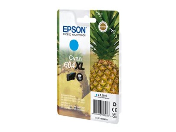 Náplň EPSON 604XL, C13T10H24020 azurová