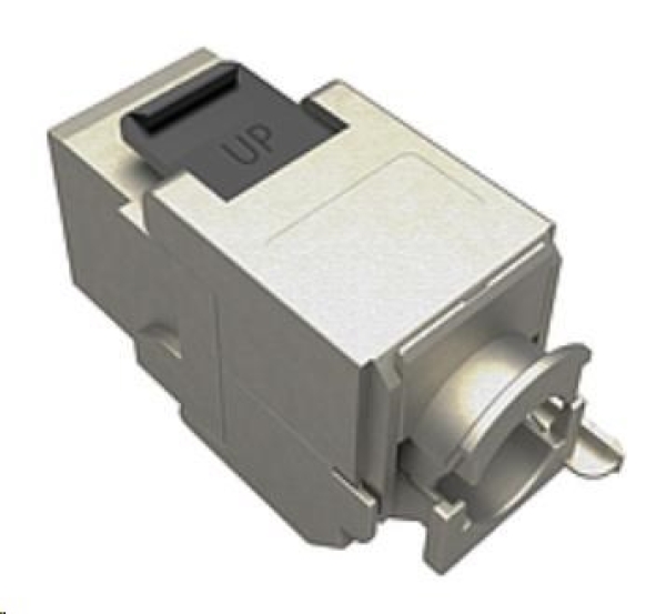 Solarix MULTIPACK 24 ks - keystone CAT5E STP RJ45 samořezný SXKJ-5E-STP-BK-SA