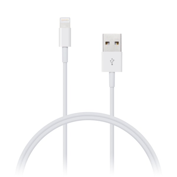 CONNECT IT Wirez kabel HQ Lightning - USB, bílý, 2m (pro iPhone, iPad)