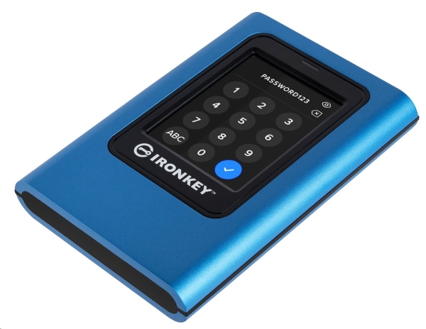 Kingston IronKey VP80/960 GB/SSD/Externí/2.5''/Modrá/3R