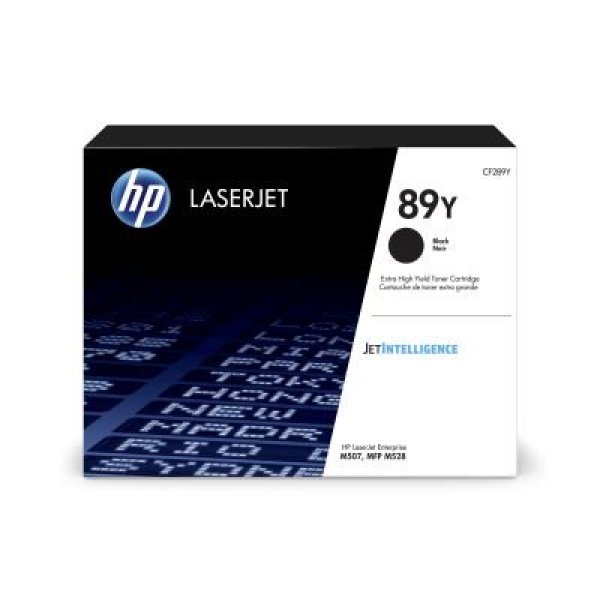 Toner HP CF289Y, HP 89Y černý (20 000 stran)