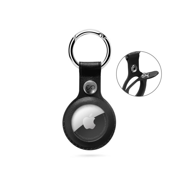 Epico Leather Case for AirTag - černá?v=1755466814