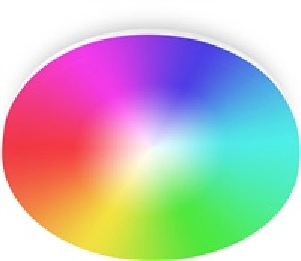 iGET HOME LS2 - Wi-Fi LED světlo 24W RGB, CCT, 33cm, stmívatelné, samostatné, IP54