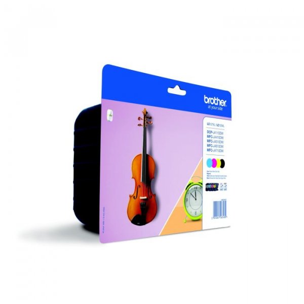 Sada náplní BROTHER LC 127XLVALBP (4x1 200 stran)