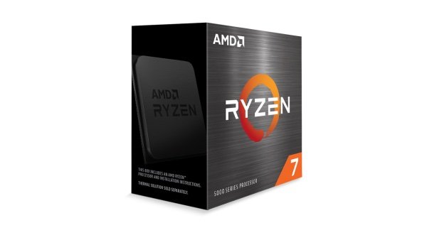 AMD cpu Ryzen 7 5800X AM4 Box (bez chladiče, 3.8GHz / 4.7GHz, 32MB cache, 105W, 8x jádro, 16x vlákno), Zen3 Vermeer 7nm CPU