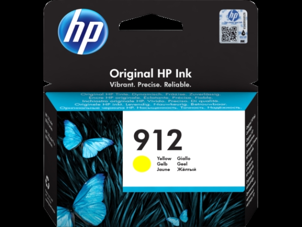 Náplň HP 912, 3YL79AE žlutá (315 stran)