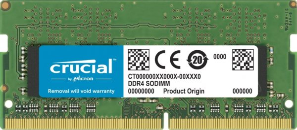 CRUCIAL 32GB DDR4 SO-DIMM 3200MHz CL22 1.2V