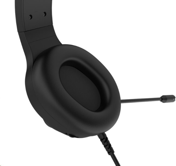 CANYON Herní headset Shadder GH-6, RGB podsvícení, USB + 3,5mm jack, 2m kabel, černý