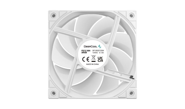 DEEPCOOL Ventilátor FD12 ARGB WH 3v1, 3x120mm, ARGB, bílá