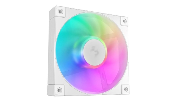 DEEPCOOL Ventilátor FD12 ARGB WH 3v1, 3x120mm, ARGB, bílá