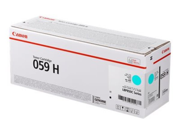Toner CANON 059HC, 3626C001 azurový (13 500 stran)