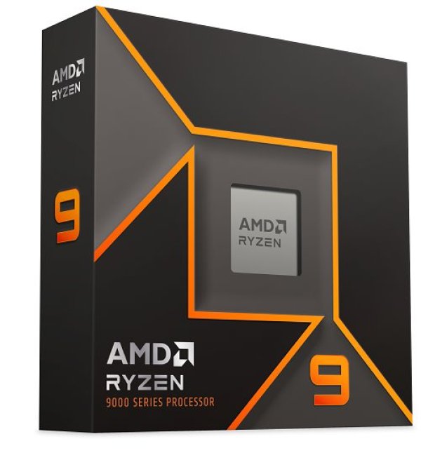 CPU AMD RYZEN 9 9900X, 12-core, 4.4GHz, 77MB cache, 120W, AMD Radeon Graphics, socket AM5, BOX, bez chladiče
