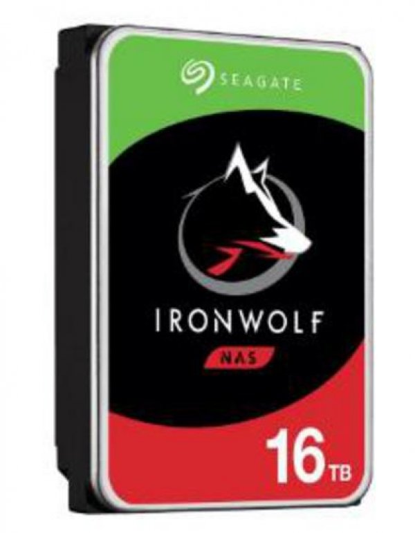 SEAGATE ST16000VN001 hdd IronWolf 16TB NAS SATA3-6Gbps 7200rpm 256MB NAS HDD 24x7 1-8bay 210MB/s 3.5 RAID CMR