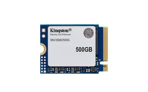Kingston SSD 500GB NV3, M.2 2280, NVMe PCIe Gen4x4, (R: 5000MB/s; W: 3000MB/s)