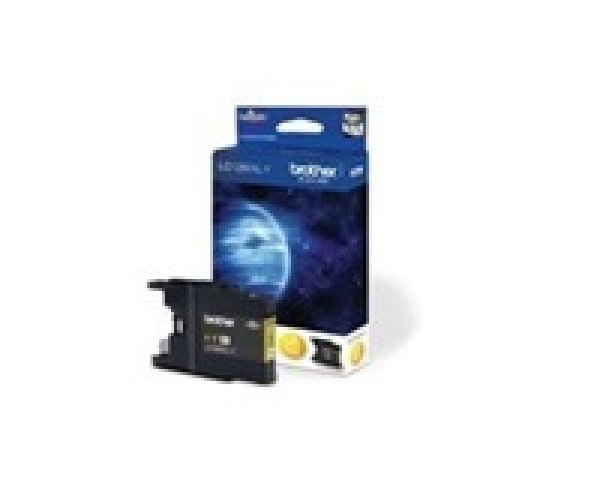 Náplň BROTHER LC 1280XLY žlutá (1 200 stran)