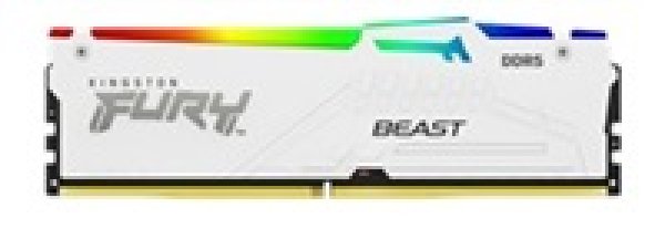 Kingston FURY Beast EXPO/DDR5/32GB/6000MHz/CL36/1x32GB/RGB/White
