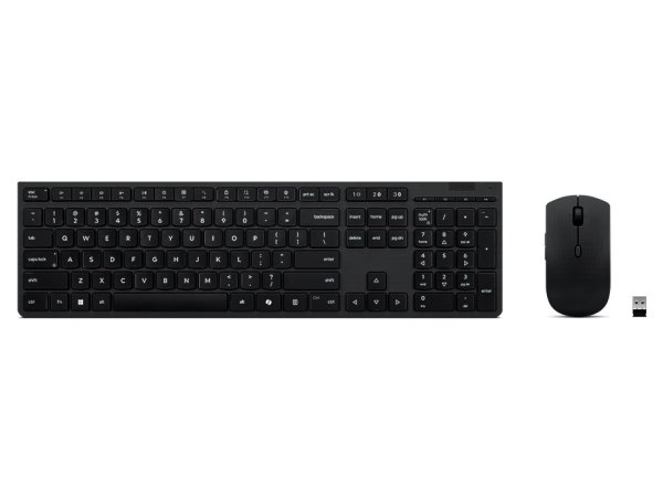 LENOVO klávesnice a myš bezdrátová Professional Wireless Rechargeable Keyboard and Mouse Combo AI - CZ/SK