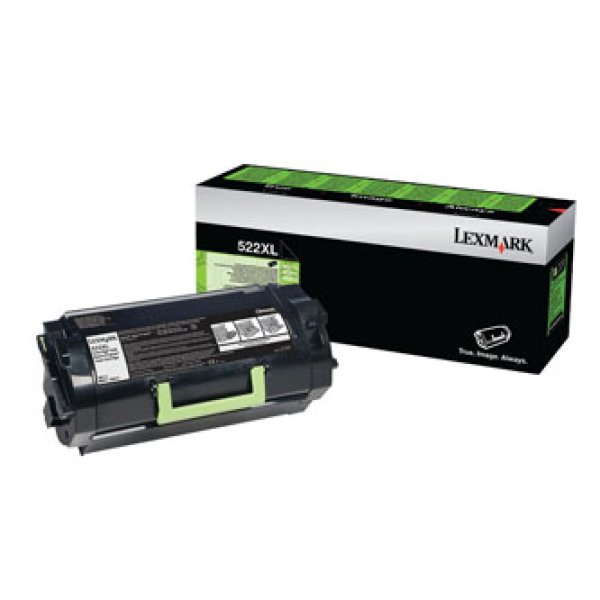 Toner Lexmark 522XL 52D2X0L černý