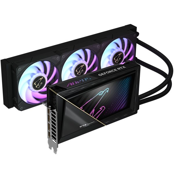 GIGABYTE VGA NVIDIA GeForce RTX 5090 XTREME WATERFORCE 32G, 32G GDDR7, 3xDP, 1xHDMI