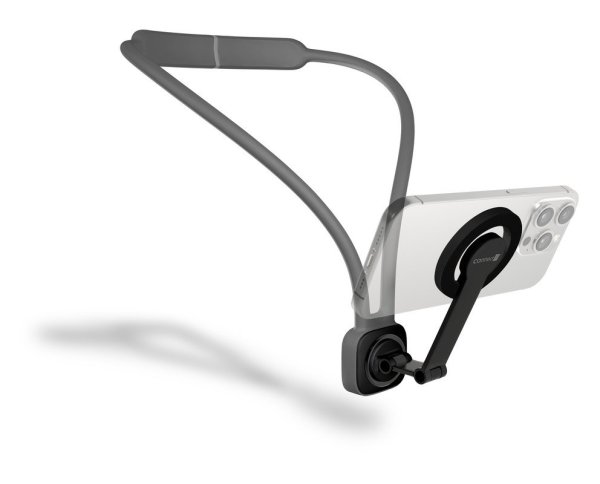 CONNECT IT MagSafe POV magnetický držák na telefon ŠEDÝ