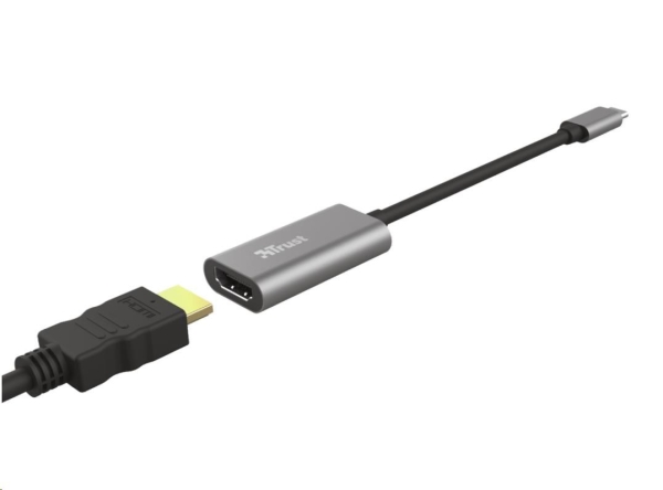 TRUST adaptér DALYX, USB-C na HDMI, 20cm
