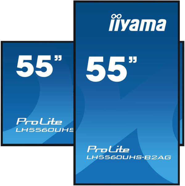 55'' iiyama LH5560UHS-B2AG: VA,4K UHD,Andr.11,24/7