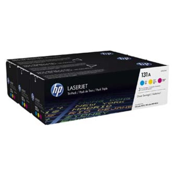 Toner HP 131A, U0SL1AM CMY (3x1800 stran) sada