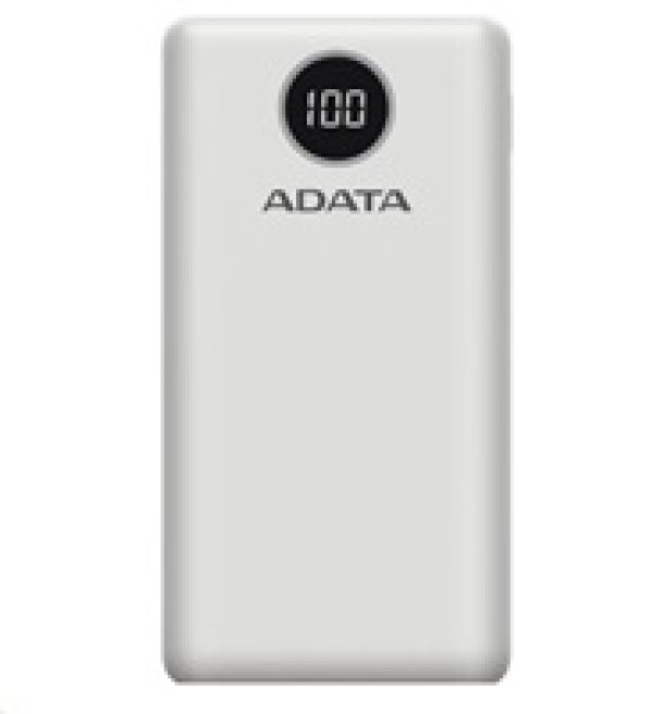 ADATA P20000QCD Power Bank 20000mAh bílá
