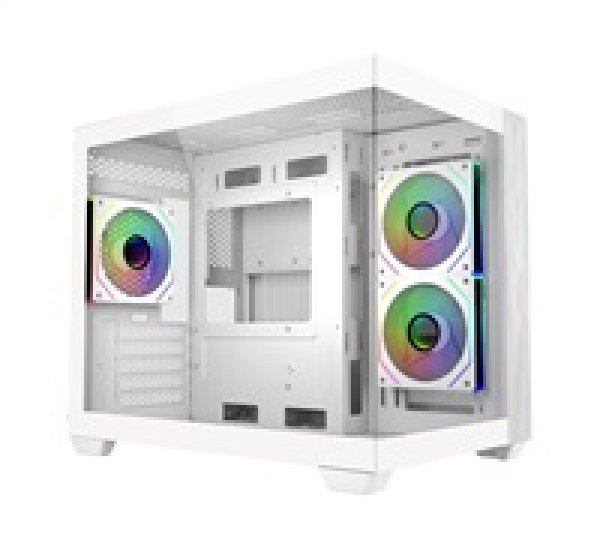 Cooler Master case Elite 481 Wood, ATX, Průhledná bočnice, 3x 120mm ARGB Fan, Bílá?v=1762814402
