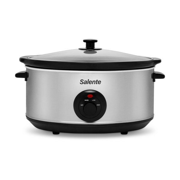 Salente HotPot, pomalý hrnec, 6,5 l, manuální ovládání, nerez?v=1747385857