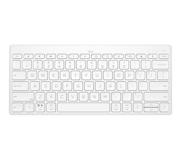 HP 350 WHT Compact Multi-Device Keyboard/Bluetooth
