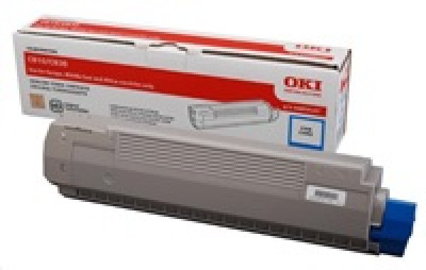 Toner OKI 44059107 azurový (8 000 stran)