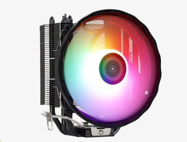 AEROCOOL CPU Chladič Rave 4 FRGB, 120 mm, AMD i Intel Sockety