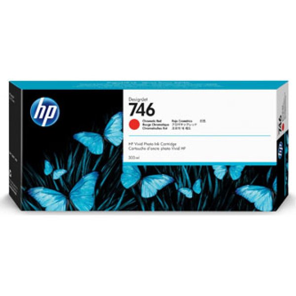 Náplň HP 746, P2V81A chromatická červená (300ml)