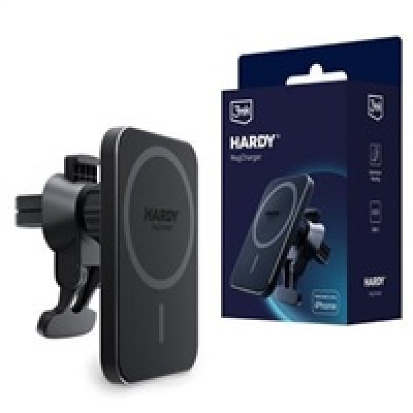 3mk držák do auta Hardy MagCharger, 15W bezdrátové nabíjení, MagSafe?v=1746252005