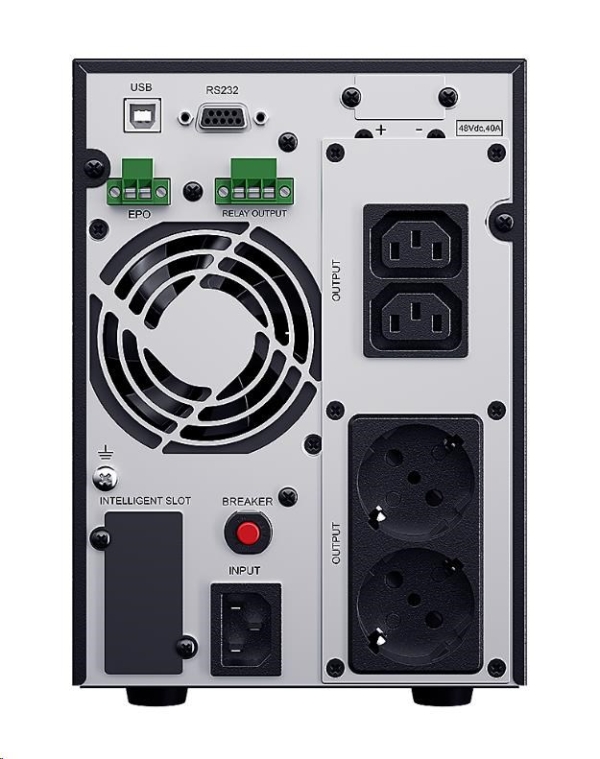 CyberPower Main Stream OnLine S UPS 1500VA/1350W, Tower, IEC C13 (2), SCHUKO (2)