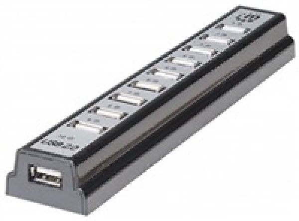 MANHATTAN Hi-Speed USB 2.0 Desktop Hub, 10 portů?v=1755466814