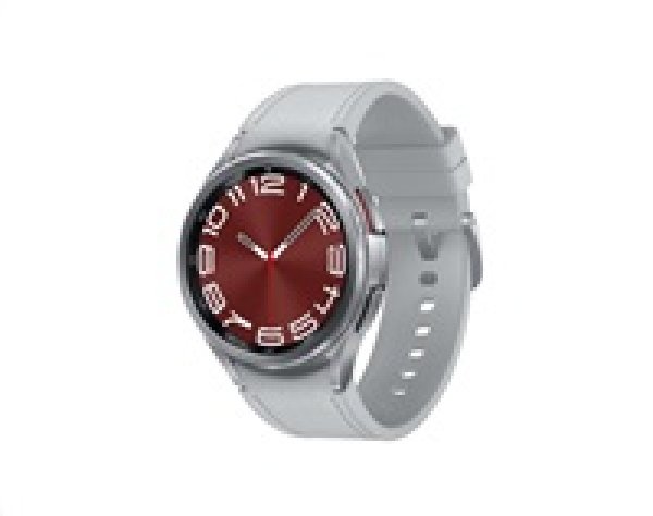 Samsung Galaxy Watch 6 Classic/43mm/Silver/Sport Band/Silver