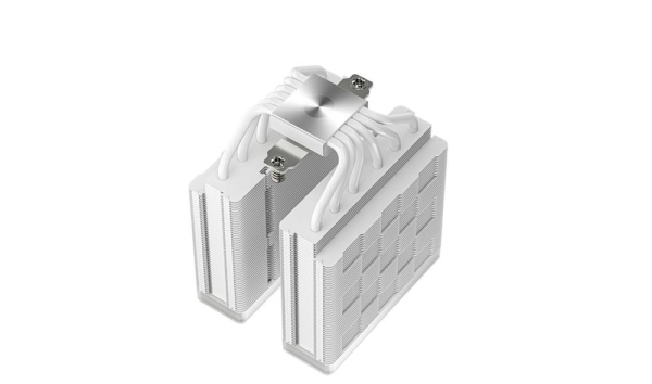 DEEPCOOL CPU Chladič AG620 WH ARGB V2, 2x120mm, LGA1851, AM5, bílá