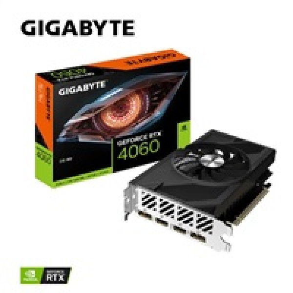 GIGABYTE VGA NVIDIA GeForce RTX 4060 D6 8G, RTX 4060, 8GB GDDR6, 2xDP, 2xHDMI