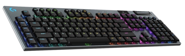 Logitech G915 X LIGHTSPEED Low-Profile Wireless Gaming Keyboard - CLICKY - BLACK - US - 2.4GHZ/BT - USB-C - EMEA