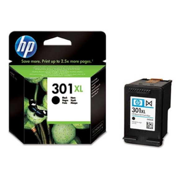 HP Ink Cartridge č.301XL čierna