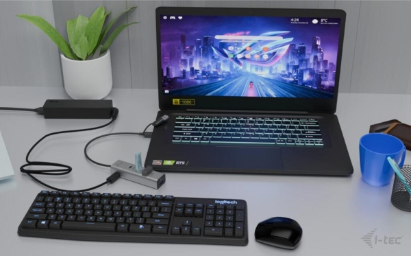 i-tec Universal Charging Metal HUB 2x USB-C + 2x USB-A Port, PD 85W