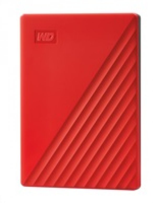 WD My Passport/2TB/HDD/Externí/2.5''/Červená/3R