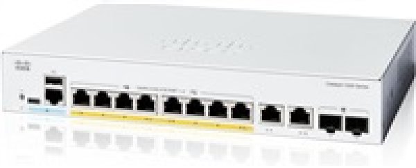 Cisco Catalyst switch C1200-8P-E-2G (8xGbE,2xGbE/SFP combo,8xPoE+,67W,fanless)?v=1746079203