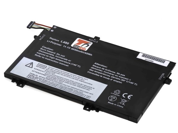 Baterie T6 Power Lenovo ThinkPad L480, L490, L580, L590, L15 Gen 1, 4050mAh, 45Wh, 3cell, Li-Pol?v=1755121204